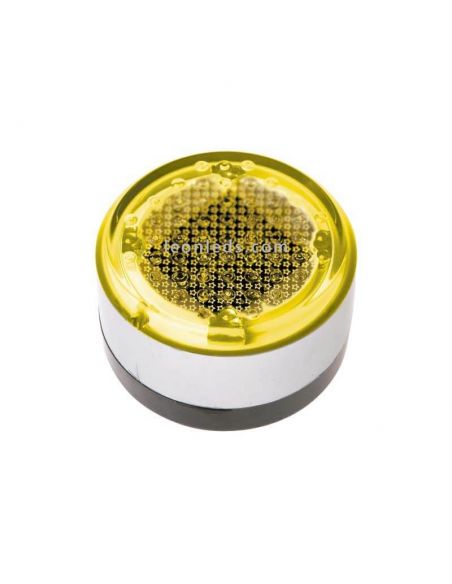 Baliza LED solar de señalización exterior redonda Utu | LeonLeds.com