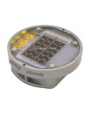 Baliza LED solar de señalización vial Mitra Ambar Cristher Lighting | LeonLeds Iluminación