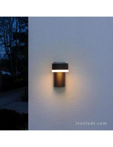 Aplique LED exterior giratorio gris oscuro Facade Spot LedVance | LeonLeds Iluminación