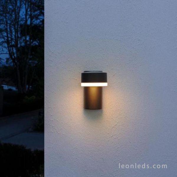 Applique murale d'extérieur LED rotative gris foncé Facade Spot LedVance | Éclairage LeonLeds