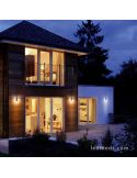 Aplique LED exterior giratorio gris oscuro Facade Spot LedVance | LeonLeds Iluminación