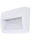 Aplique LED rectangular exterior Storm Dopo blanco Lighting | LeonLeds Iluminación