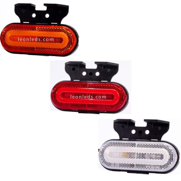 Piloto LED de galibo con soporte Blanco Ambar Rojo FT-072 Fristom | LeonLeds Iluminación