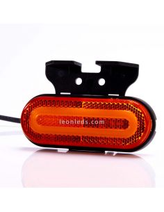 Feu d'encombrement LED avec support Blanc Ambre Rouge FT-072 Fristom | Éclairage LeonLeds 2