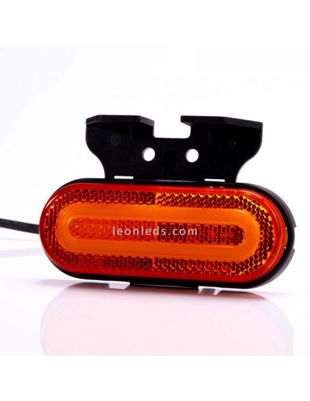 Luz de afastamento LED com suporte Branco Âmbar Vermelho FT-072