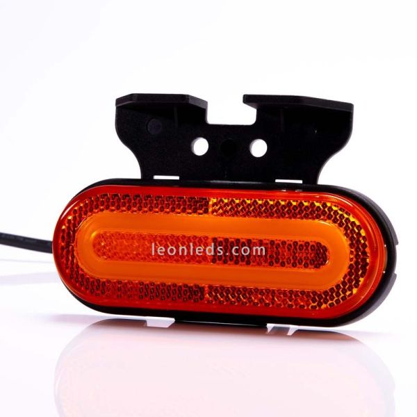 Piloto LED de galibo con soporte Blanco Ambar Rojo FT-072