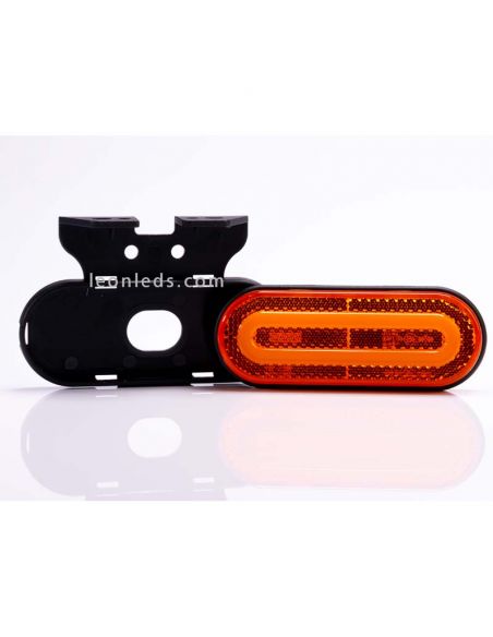 Piloto LED de galibo con soporte Blanco Ambar Rojo FT-072 | LeonLeds Iluminación