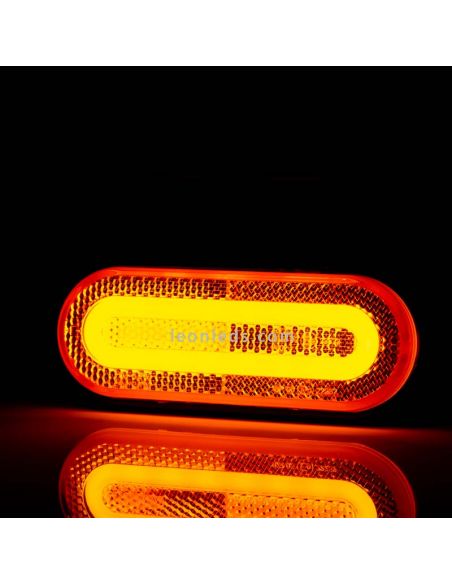 Luz de presença LED com suporte Branco Âmbar Vermelho FT-072 Z Fristom | leonleds