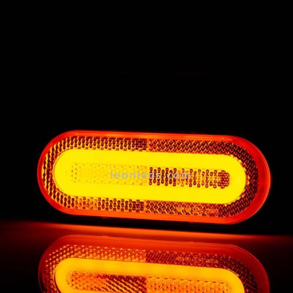 Piloto LED de galibo con soporte Blanco Ambar Rojo FT-072 Z Fristom | LeonLeds