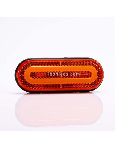 Piloto LED de galibo con soporte Blanco Ambar Rojo FT-072 | LeonLeds Iluminación