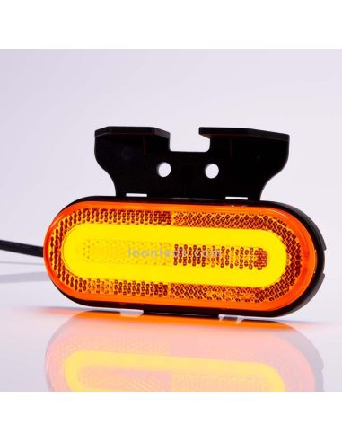 Piloto LED de galibo con soporte Blanco Ambar Rojo FT-072 | LeonLeds Iluminación