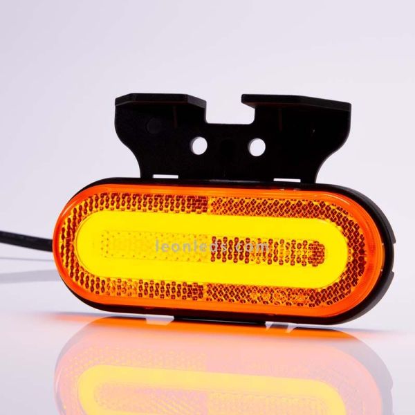 Piloto LED de galibo con soporte Blanco Ambar Rojo FT-072 | LeonLeds Iluminación