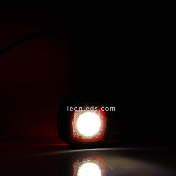 Piloto LED lateral Blanco y Rojo FT-141 LED Fristom | LeonLeds