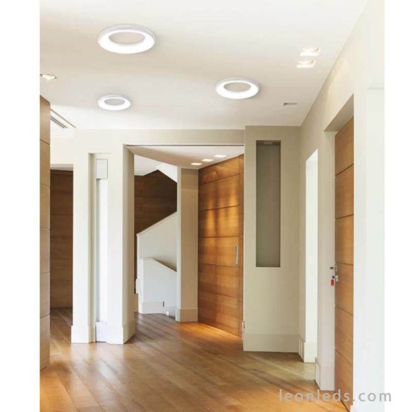 Aplique Plafón LED moderno para exterior 35W Fred | LeonLeds Iluminación