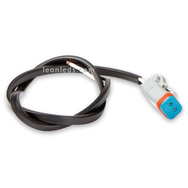 Conector Deutsch 2 Pin con 0,5 metros de cable Agropar | LeonLeds