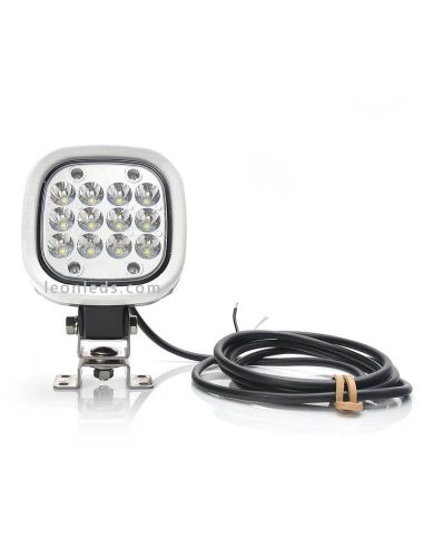 Faro LED de trabajo de largo alcance 60W 7000Lm Was | LeonLeds