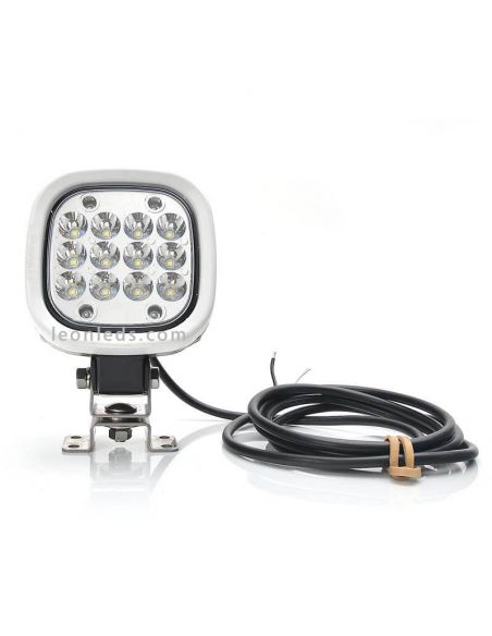 Faro LED de trabajo de largo alcance 60W 7000Lm Was | LeonLeds