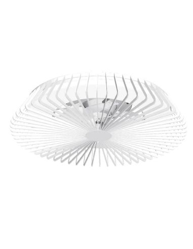 Ventilateur de plafond LED moderne Himalaya blanc 7120 Mantra | Éclairage LeonLeds