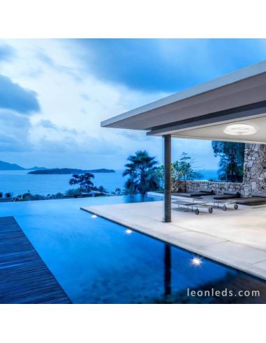 Ventilador de techo LED moderno Himalaya blanco 7120 Mantra | LeonLeds Iluminación