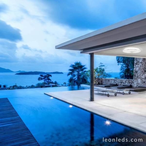 Ventilador de techo LED moderno Himalaya blanco 7120 Mantra | LeonLeds Iluminación