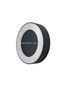 Aplique LED exterior redondo gris oscuro Surface Round LedVance | LeonLeds