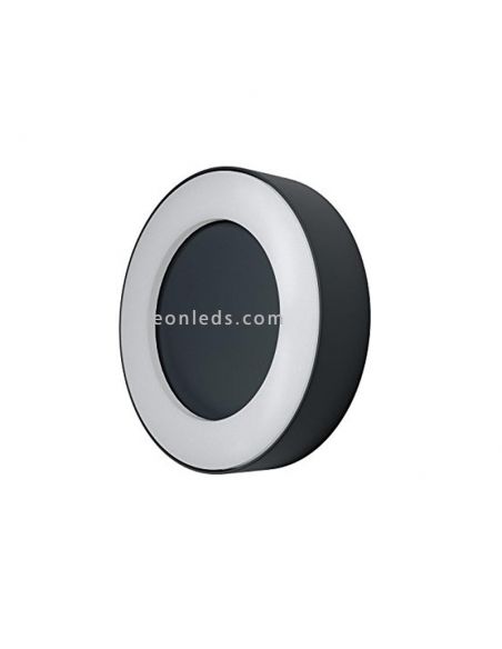 Aplique LED exterior redondo gris oscuro Surface Round LedVance | LeonLeds
