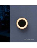 Arandela LED redonda cinza escuro para exterior Surface Round Osram LedVance | leonleds