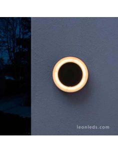Aplique LED exterior redondo gris oscuro Surface Round LedVance | LeonLeds 2