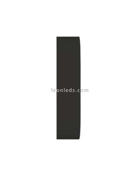 Aplique LED para exterior cuadrado gris oscuro Surface Square | LeonLeds Iluminación