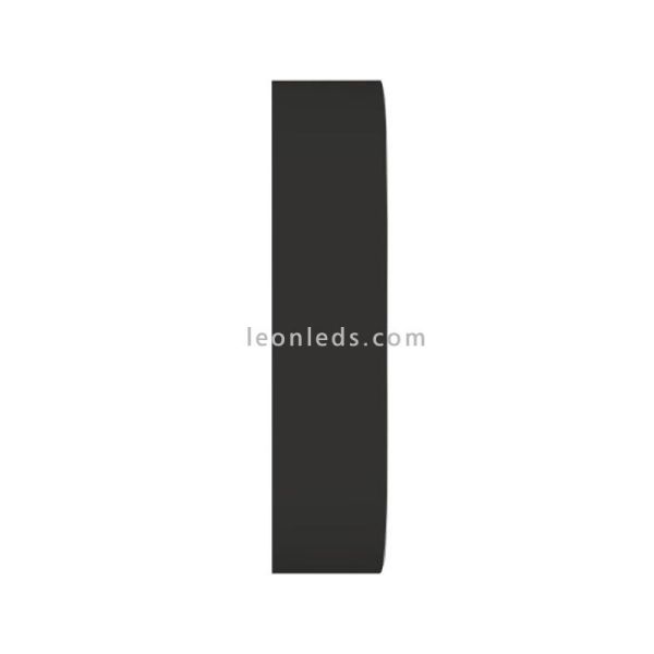 Aplique LED para exterior cuadrado gris oscuro Surface Square | LeonLeds Iluminación