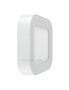 Arandela LED quadrada branca Surface Square Led Vance | Leon Iluminação LED 2