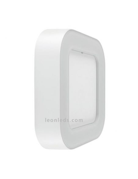 Aplique LED cuadrado blanco Surface Square Led Vance | LeonLeds Iluminación