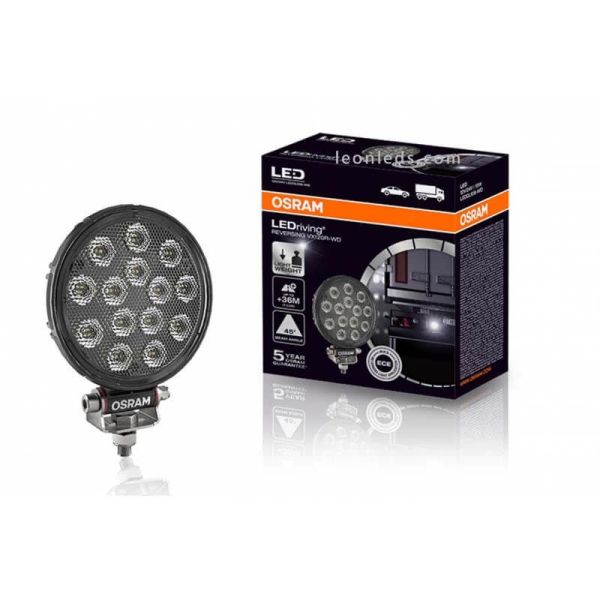 Faro LED potente Marcha Atras Homologado LEDDL108-WD VX120R-WD Osram | LeonLeds Iluminación