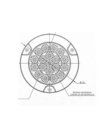 Dimensões Luz de Ré LED Redondo Encastrado 12/24V | Leon Iluminação LED