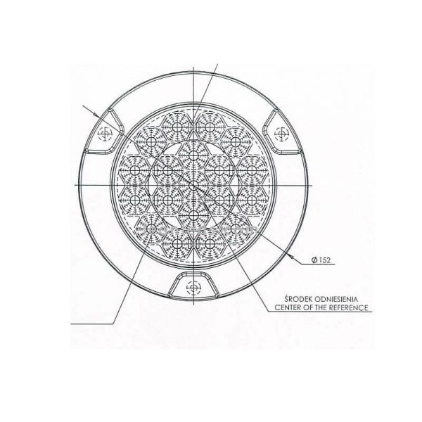Feu de recul LED Rond Surface 12/24V | leonleds