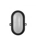 Aplique LED exterior ojo de buey Bulkhead negro | LeonLeds Iluminación