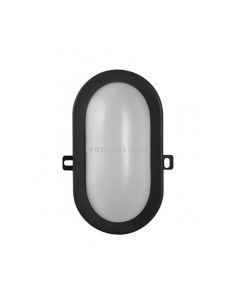 Aplique LED exterior ojo de buey Bulkhead negro | LeonLeds Iluminación