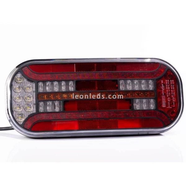 Feu arrière LED 12-36 V homologué Fristom FT-600 | Éclairage LeonLeds