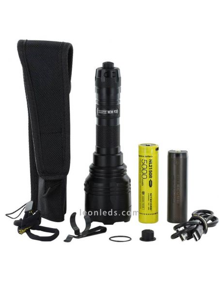 Nitecore Nouveau kit de torche à main longue portée P30 Nitecore | Éclairage LeonLeds