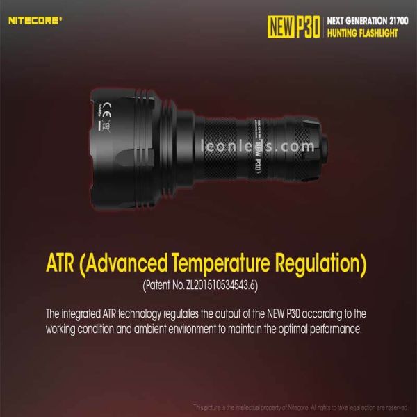 Handlampe Nitecore New P30 mit...