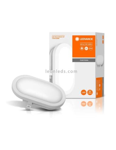 Aplique LED exterior ojo de buey Blanco Bulkhead LedVance 6W | LeonLeds Iluminación