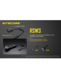 Pulsador remoto RSW3 especificaciones Nitecore | LeónLeds Iluminación