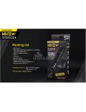 paquete de productos Linterna LED 1200Lm MH12 Recargable Nitecore | LeónLeds Iluminación