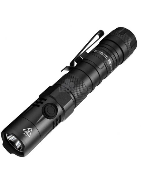 Linterna LED 1200Lm MH12 Recargable botón lateral Nitecore | LeónLeds Iluminación