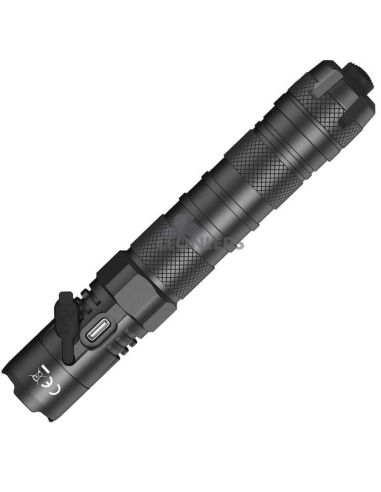 Linterna LED 1200Lm MH12 Recargable cuerpo entero Nitecore | LeónLeds Iluminación