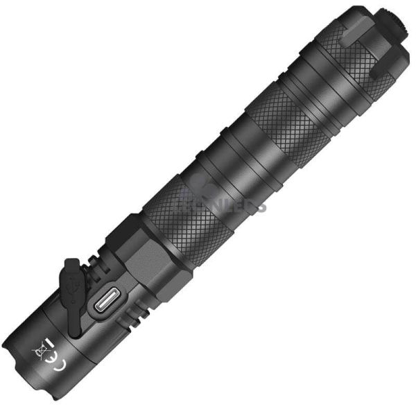 Linterna LED 1200Lm MH12 Recargable cuerpo entero Nitecore | LeónLeds Iluminación