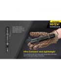 ultracompacta Linterna LED 1200Lm MH12 Recargable Nitecore | LeónLeds Iluminación