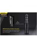 sujeción táctica incluida Linterna LED 1200Lm MH12 Recargable Nitecore | LeónLeds Iluminación