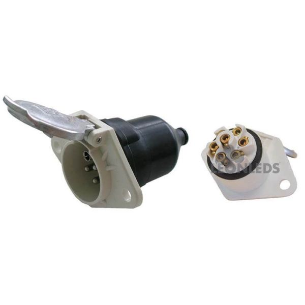 Base para enchufe 24V Tipo 24S de Plástico (Hembra) Vignal | LeonLeds