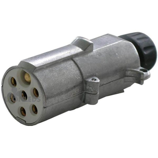 Plugue 24V Tipo S Metálico (Macho) Vignal 611550 | Leon Iluminação LED